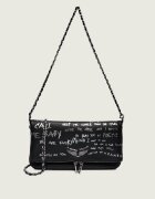 Zadig & Voltaire De piele geantă pe umăr ROCK GRAFFITI