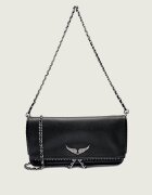 Zadig & Voltaire De piele geantă pe umăr ROCK GRAINED