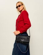 Zadig & Voltaire De piele geantă pe umăr ROCK GRAINED