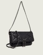 Zadig & Voltaire De piele geantă pe umăr ROCK NANO XL