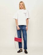 Zadig & Voltaire De piele geantă pe umăr ROCK VINTAGE PATENT