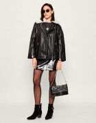 Zadig & Voltaire De piele geantă pe umăr ROCKY II