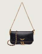 Zadig & Voltaire De piele poșetă plic Rock Nano Soft Wild