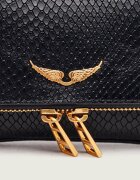 Zadig & Voltaire De piele poșetă plic Rock Nano Soft Wild