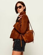 Zadig & Voltaire Geantă pe umăr Baby Jane Western | piele întoarsă