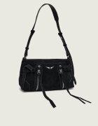 Zadig & Voltaire Geantă pe umăr Madison Mini | piele întoarsă