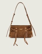 Zadig & Voltaire Geantă pe umăr Madison Mini | piele întoarsă