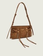 Zadig & Voltaire Geantă pe umăr Madison Mini | piele întoarsă