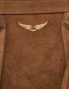 Zadig & Voltaire Geantă pe umăr Madison Mini | piele întoarsă