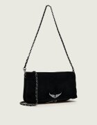 Zadig & Voltaire Geantă pe umăr Rock Western | piele întoarsă