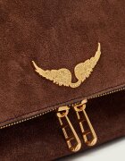 Zadig & Voltaire Geantă pe umăr ROCKY II | piele întoarsă