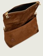 Zadig & Voltaire Geantă pe umăr Rocky II Western | piele întoarsă