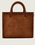 Zadig & Voltaire Geantă shopper Angel | piele întoarsă