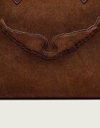 Zadig & Voltaire Geantă shopper Angel | piele întoarsă