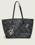 Zadig & Voltaire Geantă shopper Arty Tag cu adaos de piele