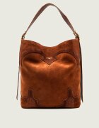 Zadig & Voltaire Geantă shopper Jane Western | piele întoarsă