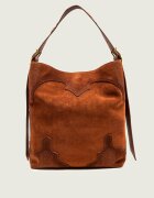 Zadig & Voltaire Geantă shopper Jane Western | piele întoarsă