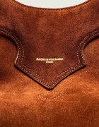Zadig & Voltaire Geantă shopper Jane Western | piele întoarsă