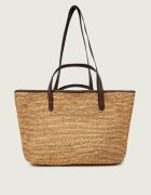 Zadig & Voltaire Geantă shopper WINGS cu adaos de piele