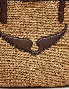 Zadig & Voltaire Geantă shopper WINGS cu adaos de piele