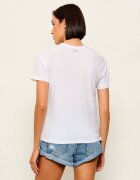 Zadig & Voltaire Tricou Marta| regular fit | cu adaos de in