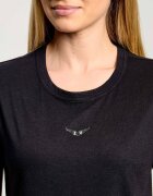 Zadig & Voltaire Tricou Marta Wings Strass | regular fit | cu adaos de in