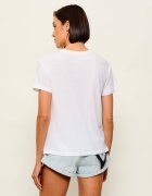 Zadig & Voltaire Tricou Marta Wings Strass | regular fit | cu adaos de in