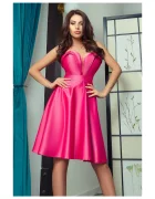 Atmosphere Rochie midi de ocazie din tafta ciclam