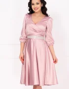 Ella Collection Rochie de ocazie roz Constance midi in clos