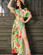 InPuff Basic Compleu de vara Hibiscus din doua piese