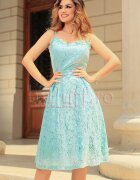 InPuff Basic Rochie eleganta din dantela verde mentă