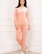 InPuff Basic Trening asimetric din catifea rose Amelia By InPuff