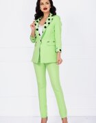InPuff Pantaloni conici office Trendya lime