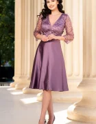 Josephine Rochie de ocazie mov Alesia in clos cu bust paietat