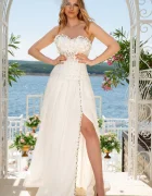 Legendaria Corset Stralucire de Diamant cu motive florale stilizate