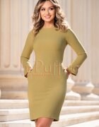 Moze Rochie de zi cu maneca lunga
