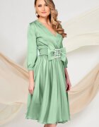 Pretty Girl Rochie de ocazie mint in clos cu cordon detasabil tip funda