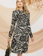 Pretty Girl Rochie de zi midi in clos imprimata