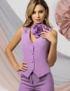 Pretty Girl Vesta office lila cambrata