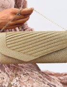  Geanta plic auriu glitter Zaina