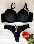  Sutien dama dantela neagra Alisee