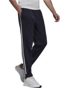 adidas Pantaloni barbati Essentials Warm-Up Tapered 3-Stripes H46106