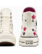 Converse Tenisi unisex Chuck Taylor All Star Lift Platform Flowers A15463C