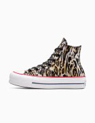 Converse Tenisi unisex Chuck Taylor All Star Lift Platform Leopard A15462C