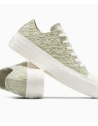 Converse Tenisi unisex Chuck Taylor All Star Lift Platform Textured Material A13524C