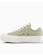 Converse Tenisi unisex Chuck Taylor All Star Lift Platform Textured Material A13524C