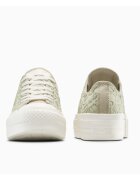 Converse Tenisi unisex Chuck Taylor All Star Lift Platform Textured Material A13524C