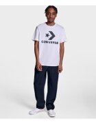 Converse Tricou barbati Star Chev Logo Tee CVM5T458-WHT