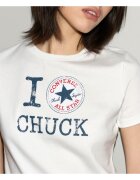 Converse Tricou femei I Love Chuck Tee CVW6T540-WHT