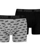 Puma Boxeri barbati Men Everyday Aop Print Boxer 2p Mid 93832402